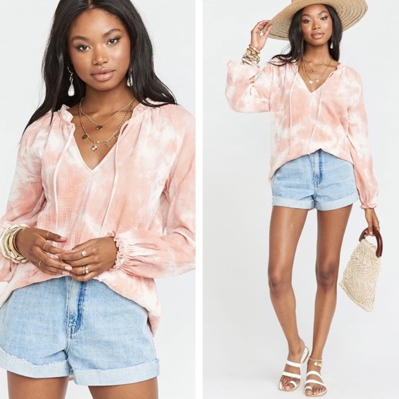 Show Me Your Mumu Charlene Tunic- PinkTie Dye